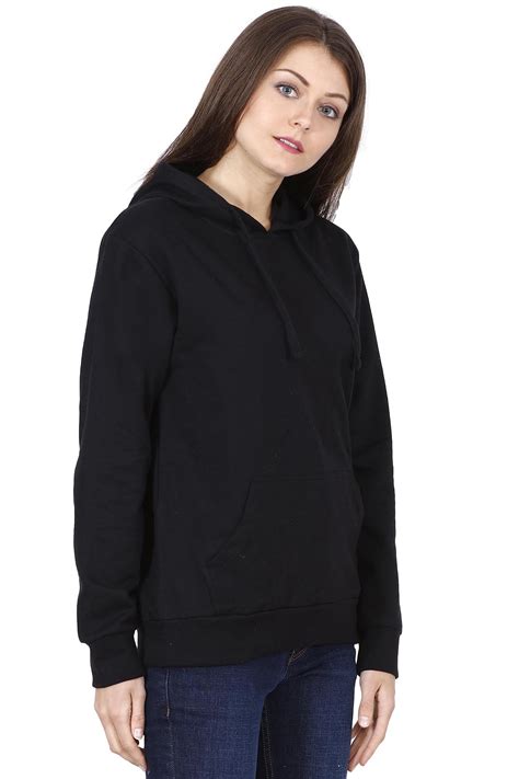 Women's Black Hoodies & Sweatshirts (44) .